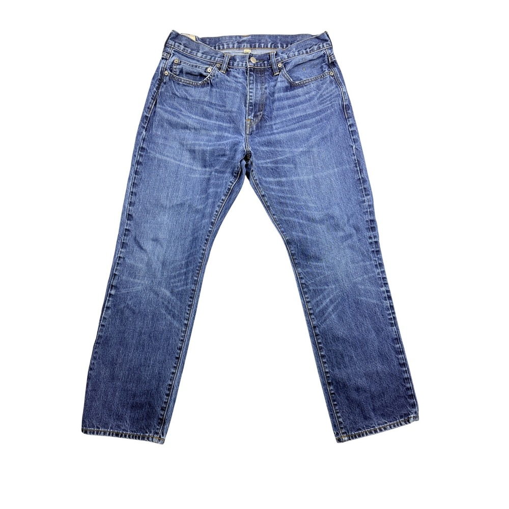 J. Crew 1040 Athletic Fit Jeans Mens 34x30 Blue Japanese Kaihara Denim Cotton